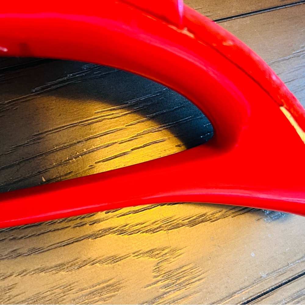 Ellie Red Platform High Heels, size 7 - Picture 6 of 14